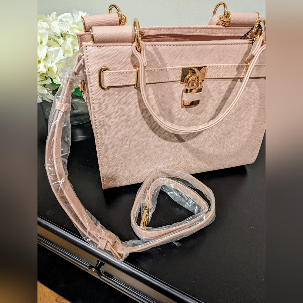 Light Pink Collette Tote - Picture 3 of 5